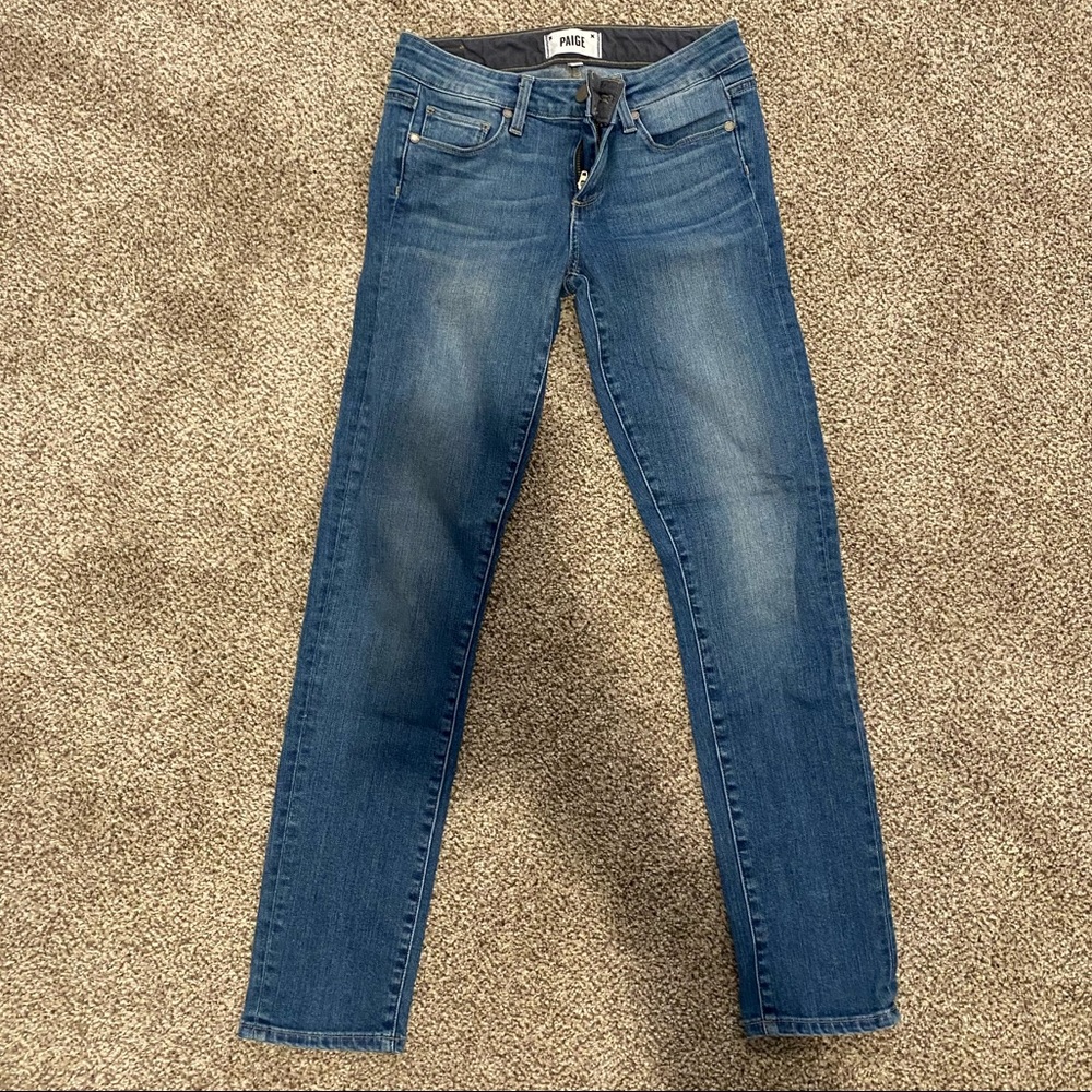 Paige skinny ankle peg jean